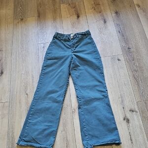 Marine Layer Teal Flare Jeans